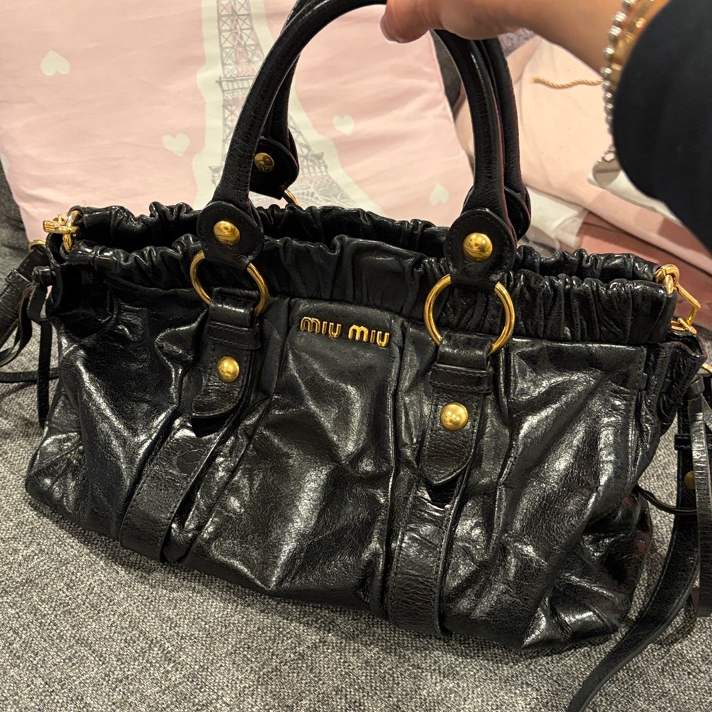Miu Miu 
Vitello leather crossbody bag